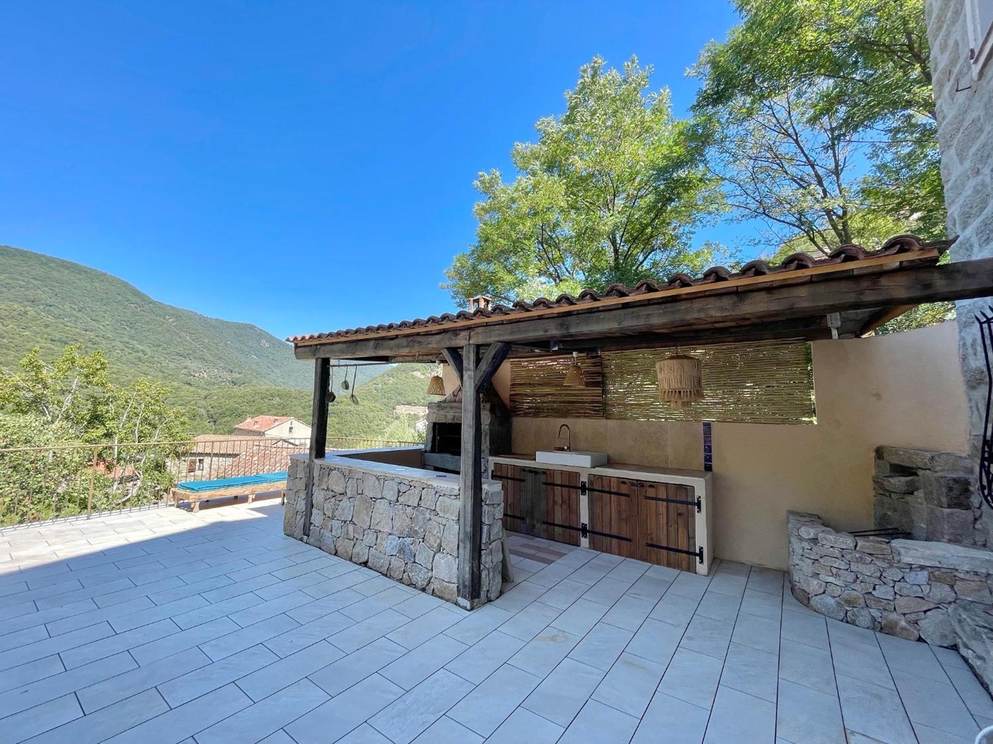 Casa Arena Authentique Maison De Village Avec Piscine Au Coeur De L'Alta Rocca - Zoza Экстерьер фото