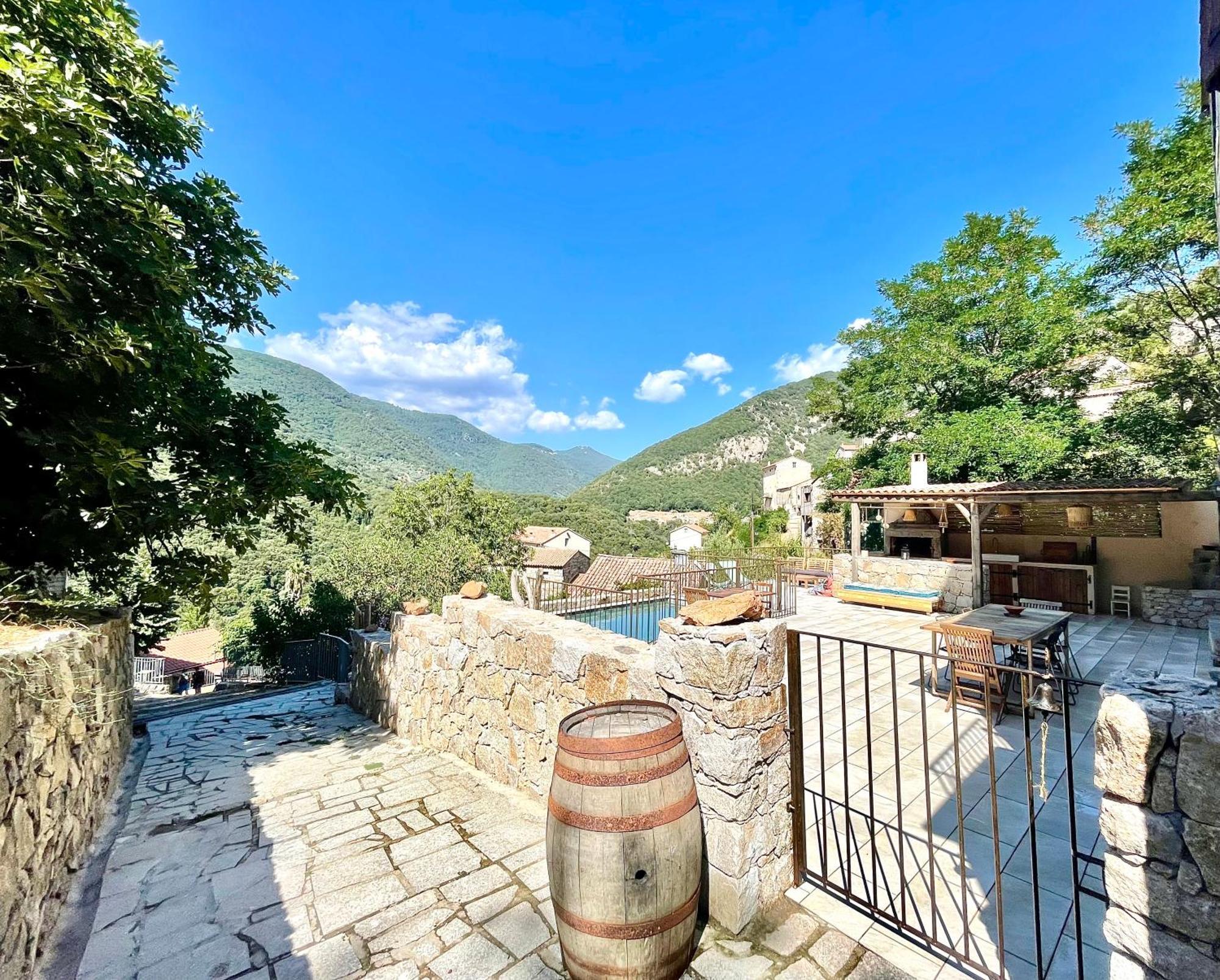 Casa Arena Authentique Maison De Village Avec Piscine Au Coeur De L'Alta Rocca - Zoza Экстерьер фото