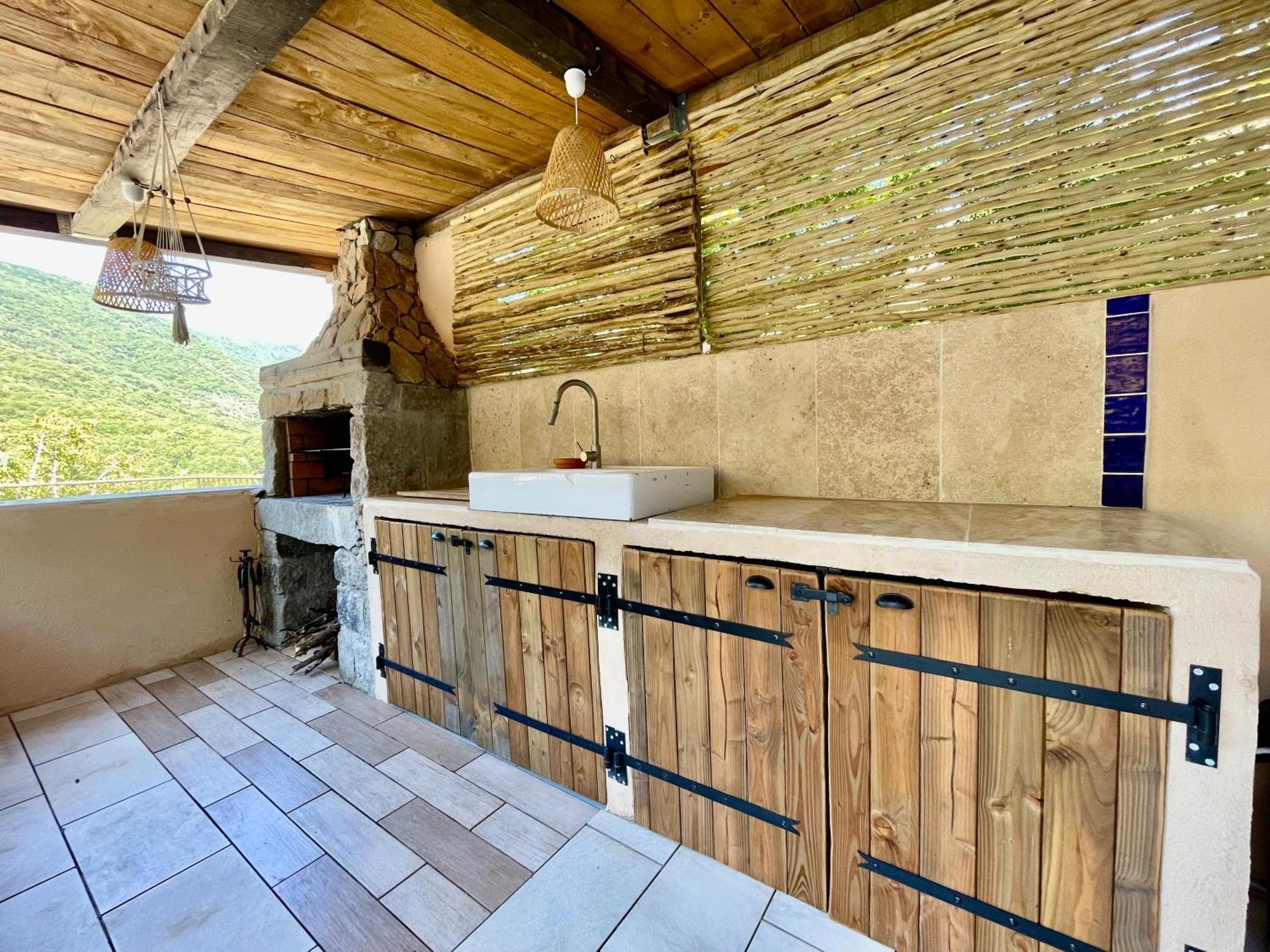 Casa Arena Authentique Maison De Village Avec Piscine Au Coeur De L'Alta Rocca - Zoza Экстерьер фото
